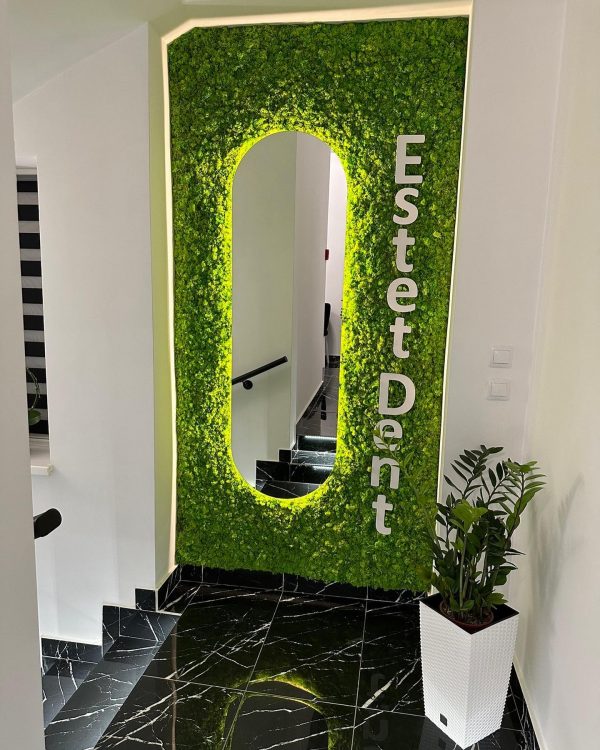 3d logo z machem jméno s ozdobnými písmeny logo společnosti firmy