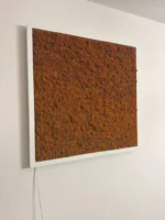 Obraz z mechu s islandským mechem a LED osvětlením