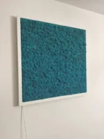 Obraz z mechu s islandským mechem a LED osvětlením