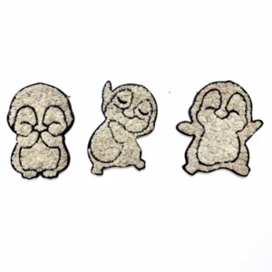 Sada nástěnných obrazů Tučňáci: Arktické trio